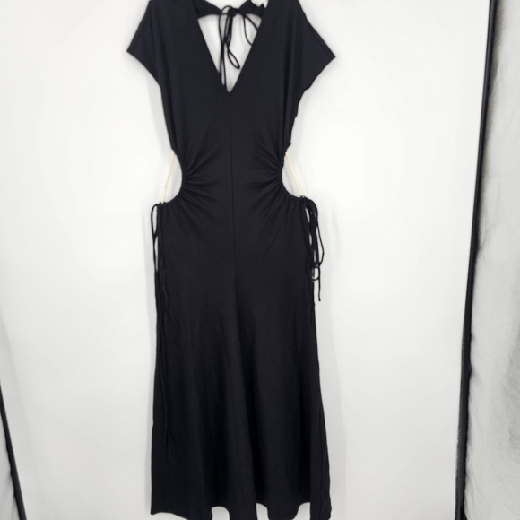 A.L.C. Black Midi Dress - Picture 3 of 9